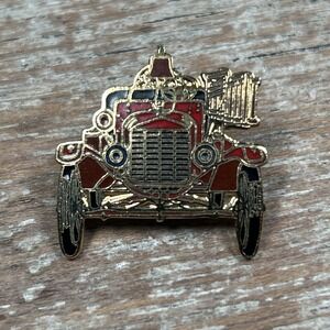 Red Hats of Courage Fire Engine Lapel Pin Beyond‎ the Call